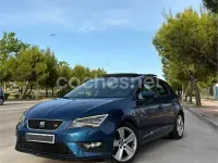 Usado Seat Leon FR 184 CV (135 kW) 2014 Azul Berlina
