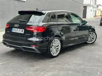 Usado Audi A3 S-Line 116 CV (85 kW) 2019 Negro Berlina