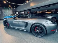 Usado Porsche 718 Boxster GTS 365 CV (268 kW) 2018 Gris / plata Descapotable