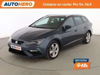 Usado Seat Leon FR 150 CV (110 kW) 2019 Gris Familiar