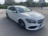 Usado Mercedes CLA200 Shooting Brake AMG line 136 CV (100 kW) 2016 Blanco Familiar