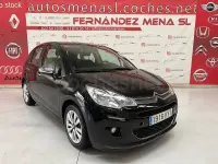 Usado Citroën C3 82 CV (60 kW) 2014 Negro Berlina