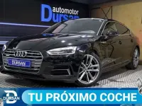 Usado Audi A5 Sportback S-Line 218 CV (160 kW) 2018 Negro Utilitario