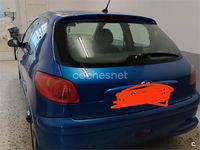 Usado Peugeot 206 GTi 138 CV (101 kW) 1999 Azul Utilitario