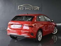 Usado Audi A3 Sportback Advanced 116 CV (85 kW) 2021 Rojo Utilitario