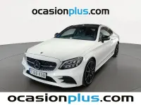 Usado Mercedes C200 AMG 184 CV (135 kW) 2018 Blanco Coupe