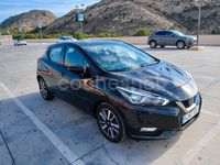Usado Nissan Micra Acenta 71 CV (52 kW) 2019 Negro Utilitario