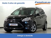 Usado Ford Grand C-Max S 125 CV (91 kW) 2015 Negro Monovolumen
