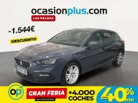 Usado Seat Leon Style 110 CV (80 kW) 2021 Gris Utilitario