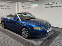 Usado Audi A4 Cabriolet S-Line 163 CV (119 kW) 2003 Azul Descapotable