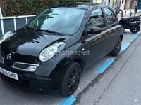 Usado Nissan Micra Visia 80 CV (58 kW) 2009 Negro Berlina