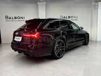Usado Audi RS6 Exclusive 560 CV (411 kW) 2016 Negro Familiar