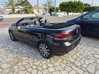 Usado VW Golf Cabriolet 105 CV (77 kW) 2013 Negro Descapotable