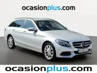 Usado Mercedes C180 116 CV (85 kW) 2017 Gris plata Familiar
