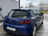 Usado Seat Leon FR 125 CV (91 kW) 2018 Azul Berlina