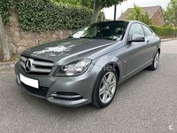 Usado Mercedes C220 170 CV (125 kW) 2011 Gris / plata Coupe