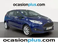 Usado Ford Fiesta Titanium 101 CV (74 kW) 2017 Azul Utilitario
