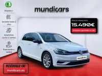 Usado VW Golf VII Advance 131 CV (96 kW) 2019 Blanco Berlina