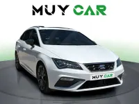 Usado Seat Leon ST FR 150 CV (110 kW) 2019 Blanco Familiar