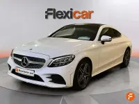 Usado Mercedes C220 170 CV (125 kW) 2018 Blanco Coupe