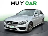 Usado Mercedes C220 170 CV (125 kW) 2018 Gris / plata Familiar