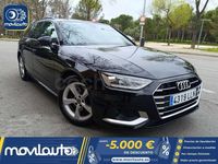 Usado Audi A4 Advanced Plus 150 CV (110 kW) 2020 Negro Familiar