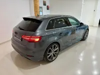 Usado Audi A3 S-Line 150 CV (110 kW) 2017 Gris / plata Berlina