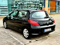 Usado Peugeot 308 Premium 112 CV (82 kW) 2009 Negro Berlina