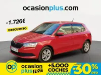 Usado Skoda Fabia Ambition 60 CV (44 kW) 2020 Rojo Utilitario