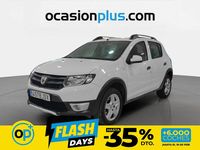 Usado Dacia Sandero Stepway 90 CV (66 kW) 2015 Blanco Utilitario