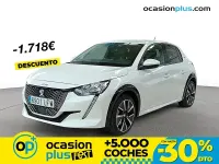 Usado Peugeot e-208 Allure 100 kW (136 CV) 2020 Blanco Utilitario