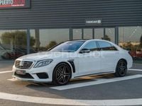 Usado Mercedes S63L AMG 585 CV (430 kW) 2016 Negro Berlina
