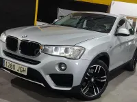 Usado BMW X4 190 CV (139 kW) 2015 Gris / plata SUV