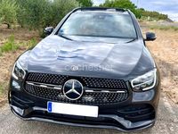 Usado Mercedes GLC300 245 CV (180 kW) 2022 Negro SUV