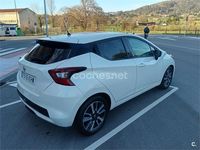 Usado Nissan Micra N-Connecta 90 CV (66 kW) 2018 Blanco Berlina
