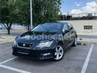 Usado Seat Leon FR 180 CV (132 kW) 2014 Negro Berlina