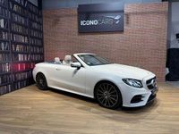 Usado Mercedes E220 194 CV (142 kW) 2018 Blanco Descapotable