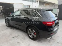 Usado Mercedes GLC220 AMG line 170 CV (125 kW) 2017 Negro SUV