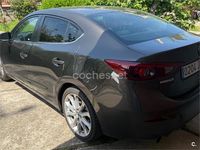 Usado Mazda 3 Luxury 150 CV (110 kW) 2016 Gris / plata Berlina