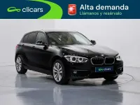 Usado BMW 116 109 CV (80 kW) 2018 Negro Utilitario