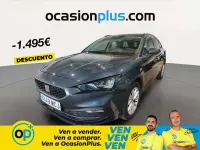 Usado Seat Leon ST Style 110 CV (80 kW) 2022 Gris Familiar