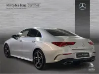 Usado Mercedes CLA220 AMG line 190 CV (139 kW) 2022 Gris / plata Berlina