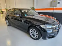 Usado BMW 118 Advantage 136 CV (100 kW) 2017 Negro Berlina