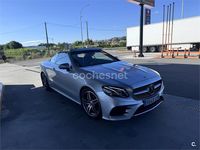 Usado Mercedes E220 194 CV (142 kW) 2020 Gris / plata Descapotable