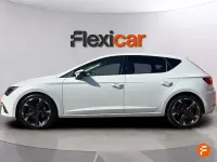 Usado Seat Leon FR 130 CV (95 kW) 2018 Blanco Berlina