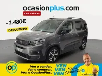 Usado Peugeot Rifter GT-line 100 CV (73 kW) 2020 Gris Monovolumen