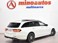 Usado Mercedes E300 AMG line 306 CV (225 kW) 2021 Blanco Familiar