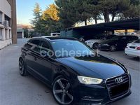Usado Audi A3 S-Line 110 CV (80 kW) 2014 Negro Berlina