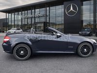 Usado Mercedes SLK200 163 CV (119 kW) 2006 Azul Descapotable