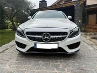 Usado Mercedes C300 AMG line 245 CV (180 kW) 2017 Blanco Coupe